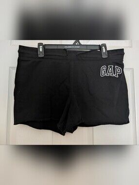 GAP Black Logo Lounge Shorts